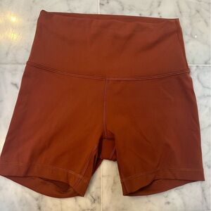 Lululemon Align 4 inch in brown size 6